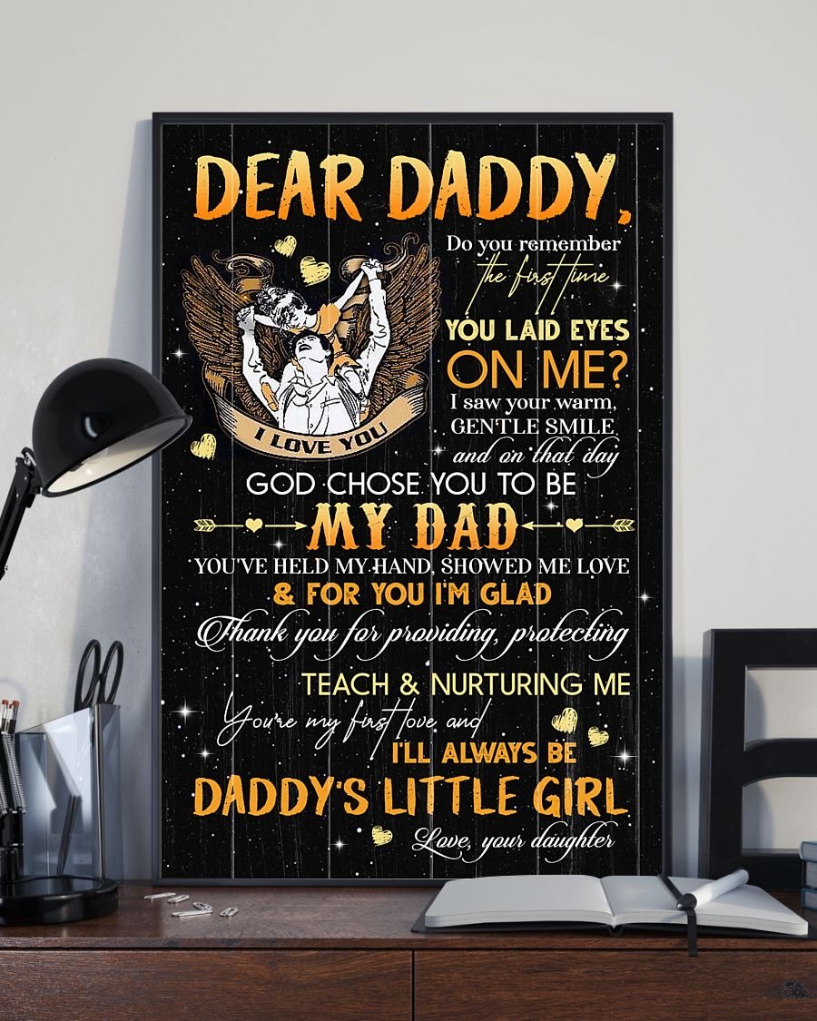 To My Dad Poster-A Loves Gift