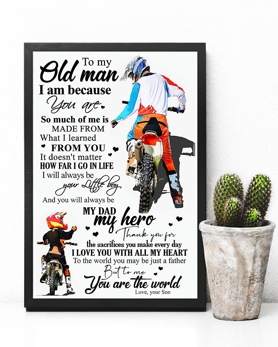 To My Dad Poster-A Loves Gift