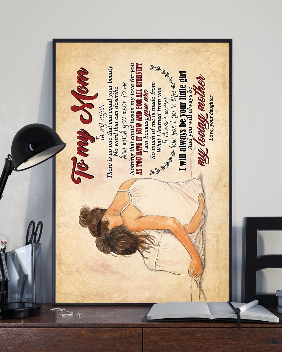 To My Mom Poster-A Loves Gift