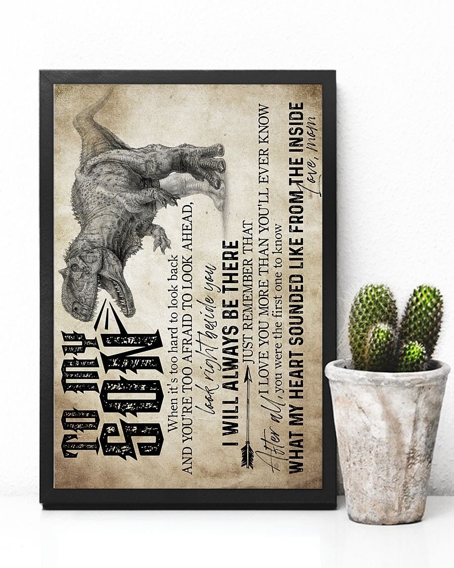 To My Son Poster - Great Gifts For Your Son-A Loves Gift
