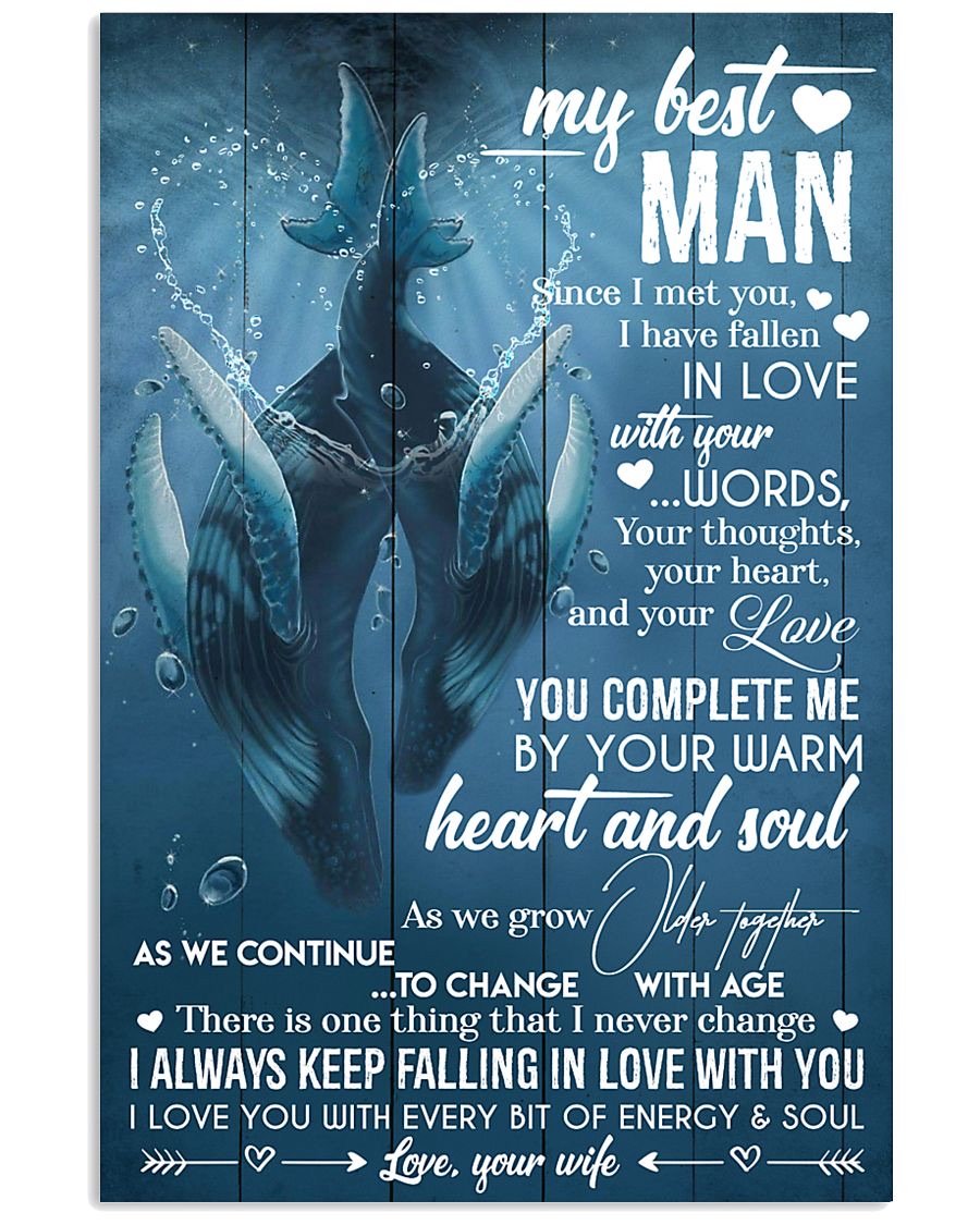 Perfect Gifts For Husband - To My Husband Poster-A Loves Gift