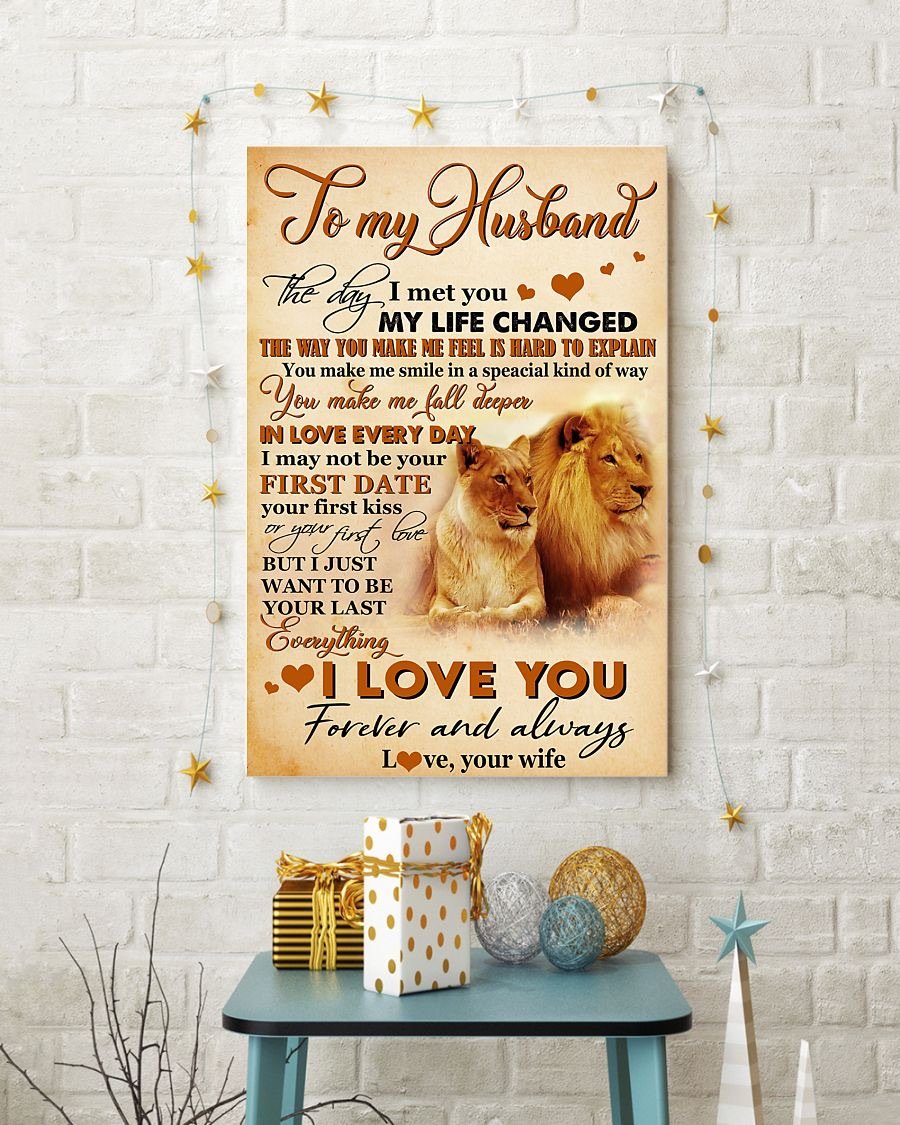 To My Husband  Poster-A Loves Gift