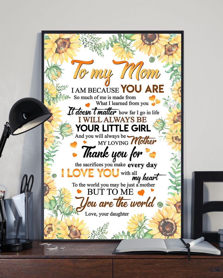 To My Mom Poster-A Loves Gift