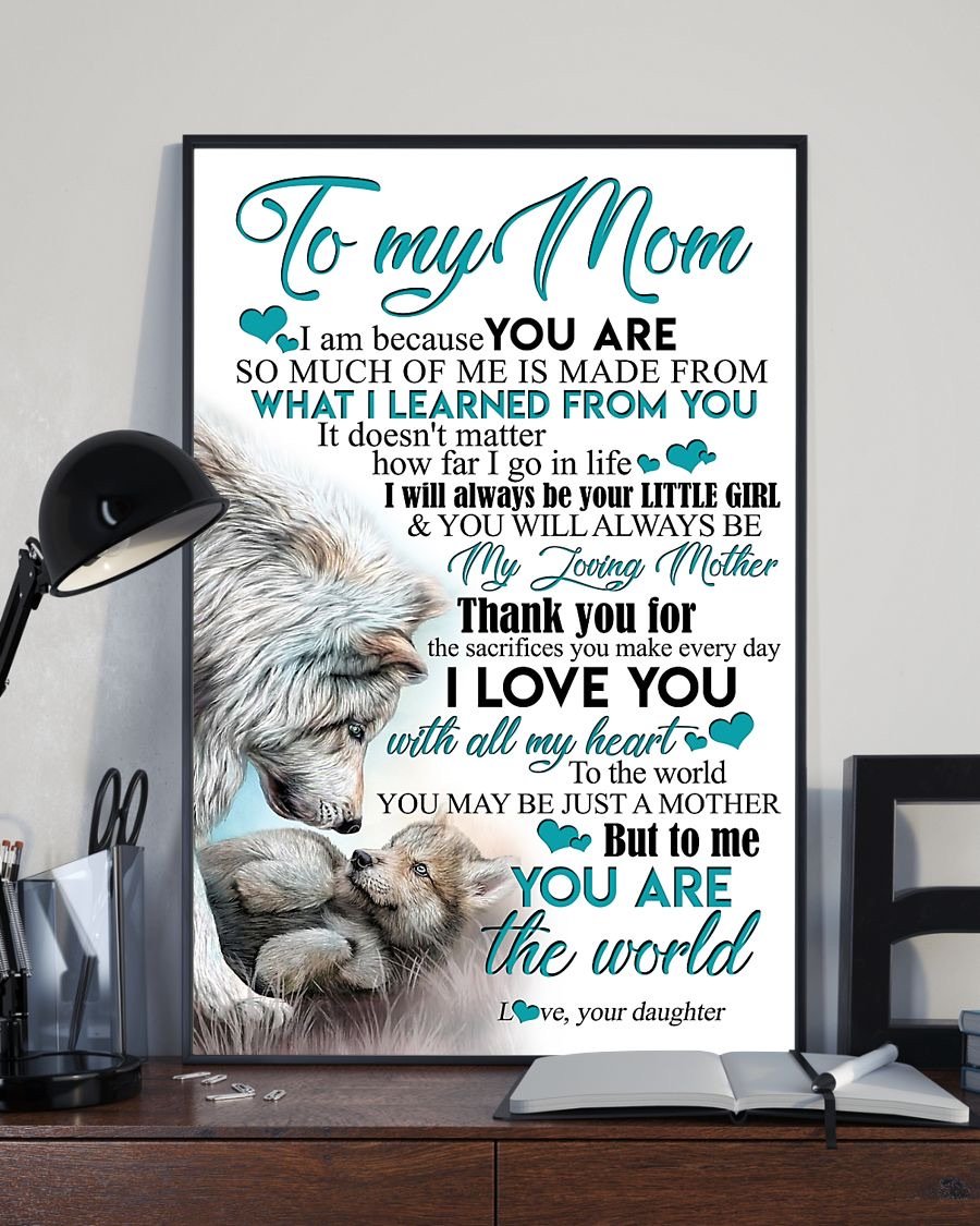 To My Mom Poster-A Loves Gift