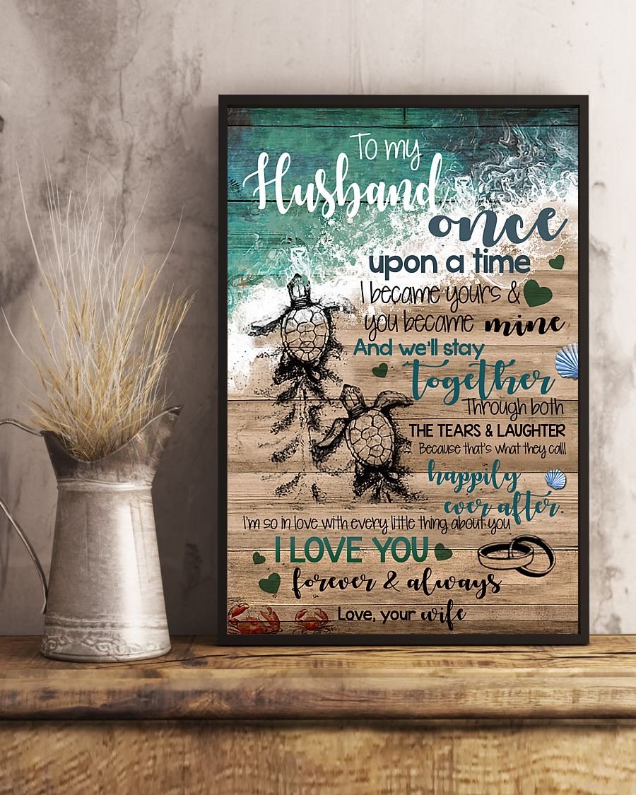Perfect Gifts For Husband - To My Husband Poster-A Loves Gift