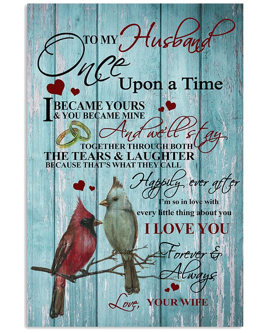 Perfect Gifts For Husband - To My Husband Poster-A Loves Gift