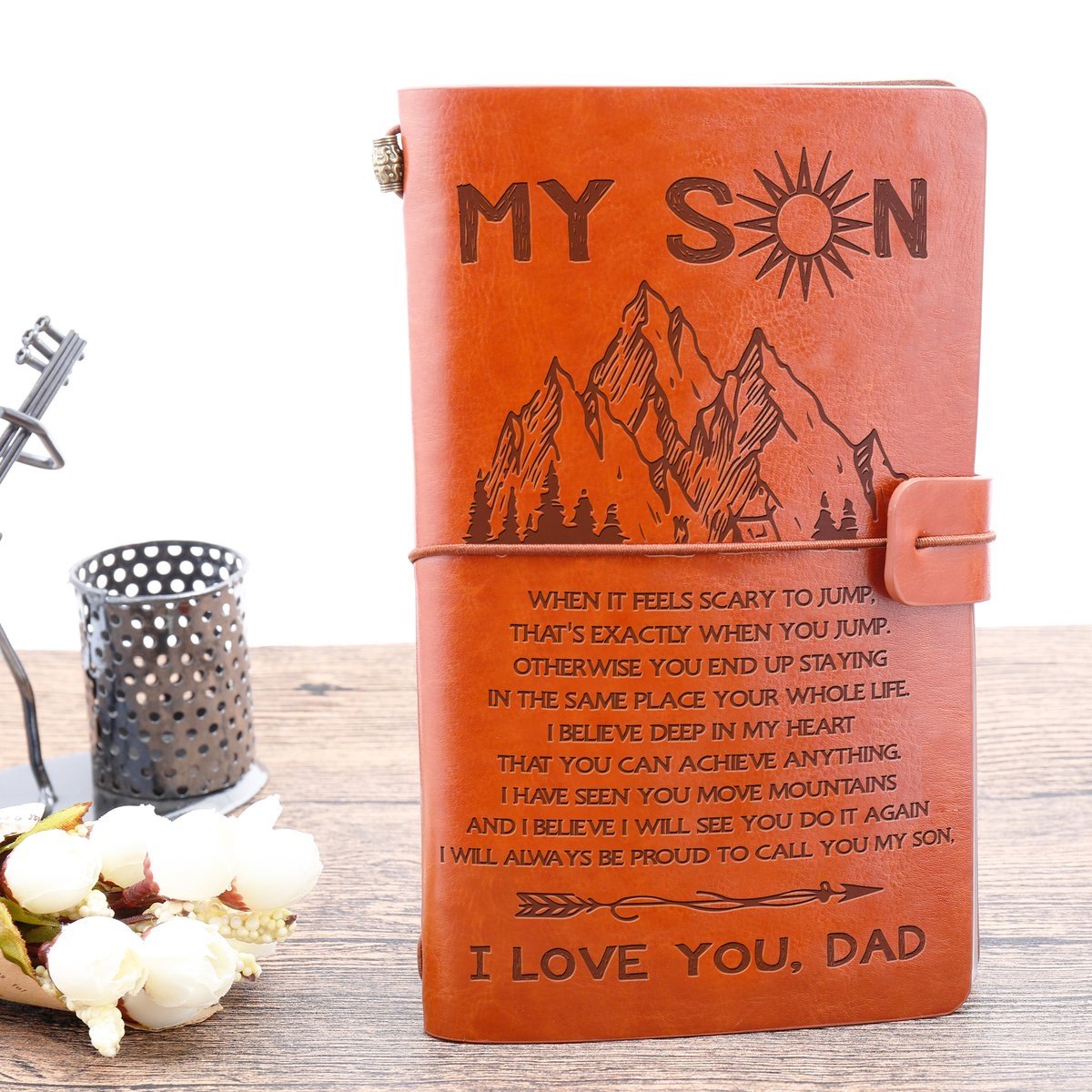 To My Son - Vintage Journal Notebook-A Loves Gift