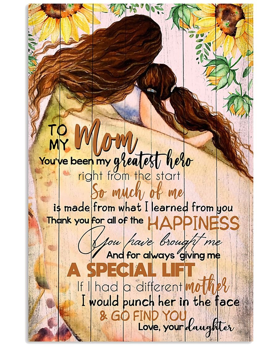 To My Mom Poster-A Loves Gift