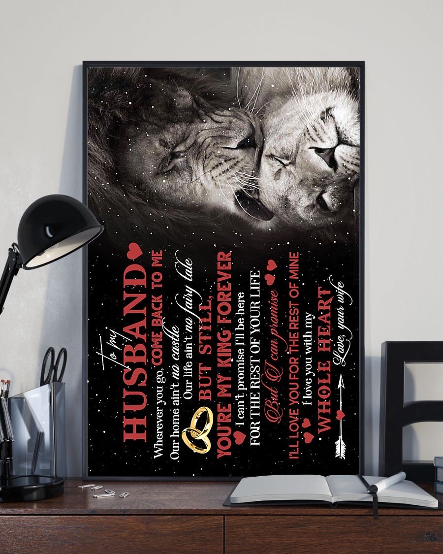 Perfect Gifts For Husband - To My Husband Poster-A Loves Gift