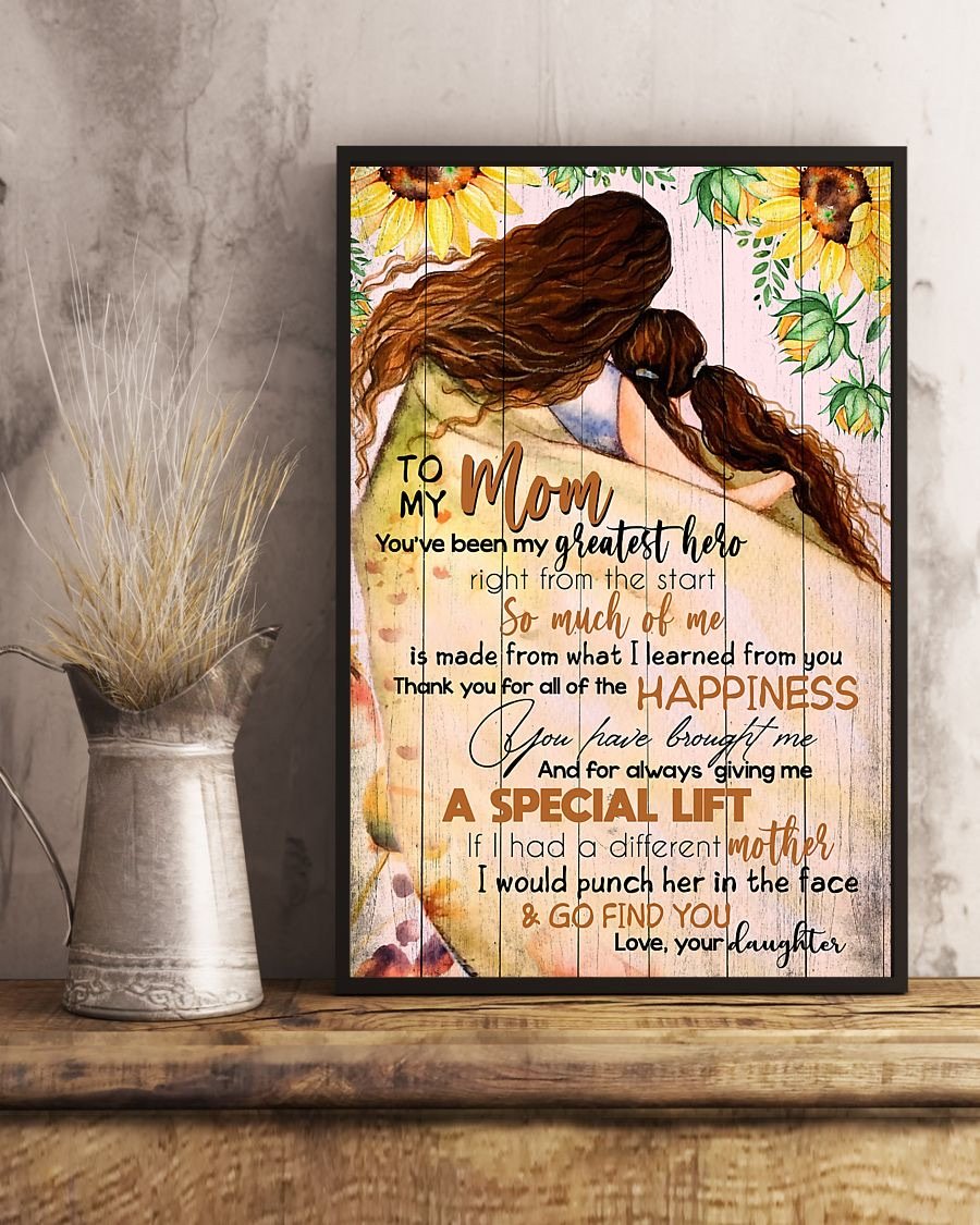 To My Mom Poster-A Loves Gift