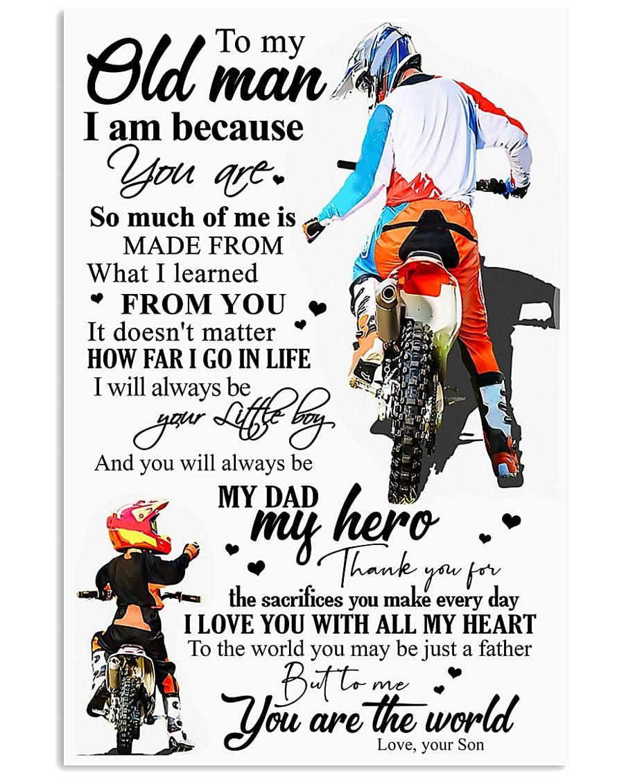 To My Dad Poster-A Loves Gift