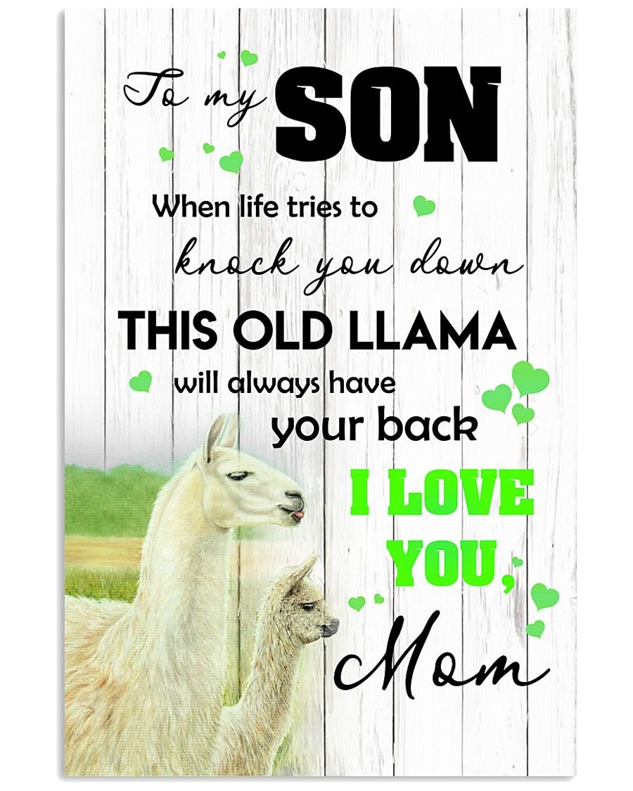 To My Son Poster - Great Gifts For Your Son-A Loves Gift