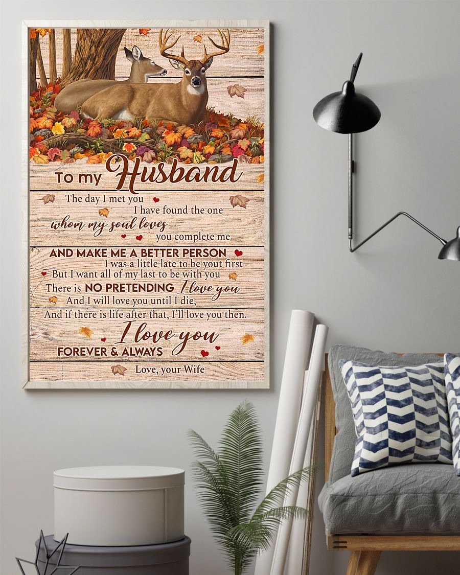 To My Husband  Poster-A Loves Gift