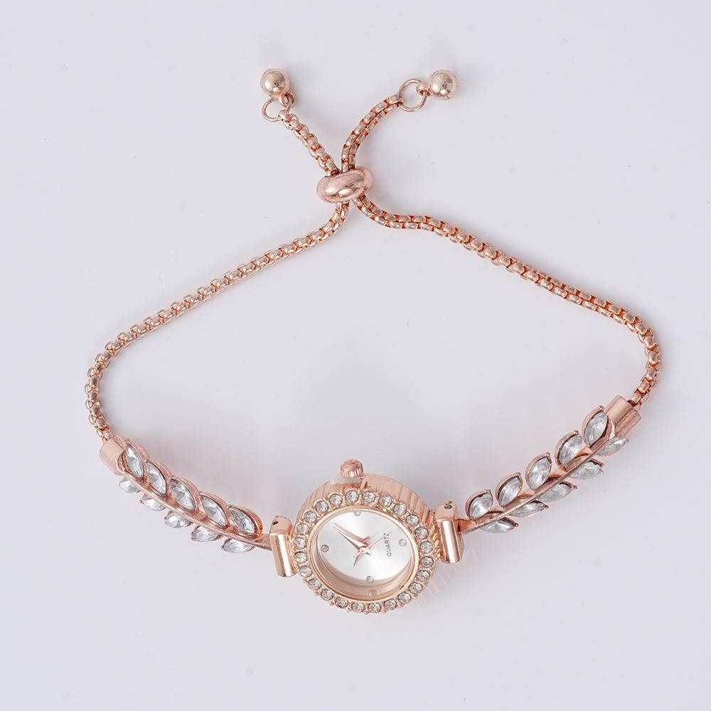 Hainon Women Wrist Watches,Rose Gold Plating 