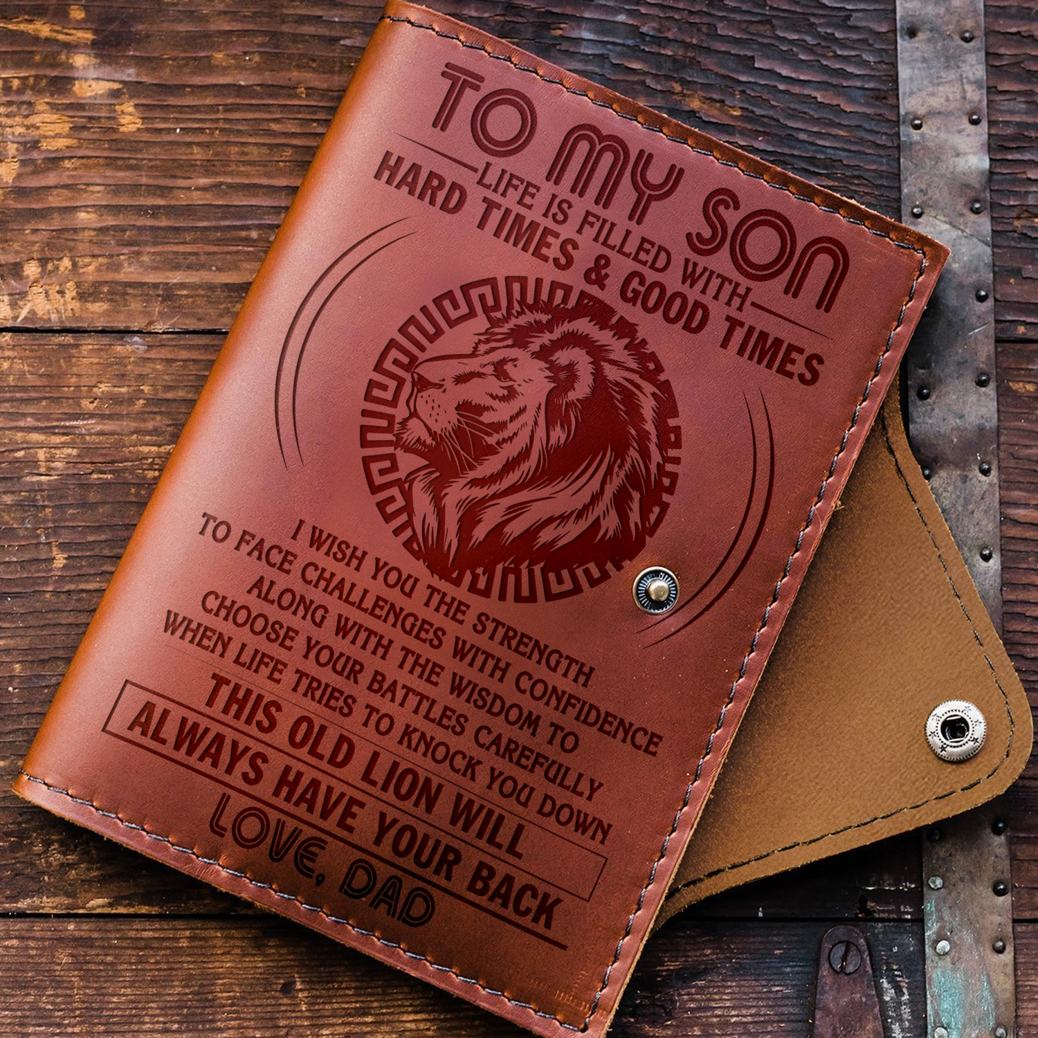 SON DAD - HAVE YOUR BACK - JOURNAL COVER Default Title
