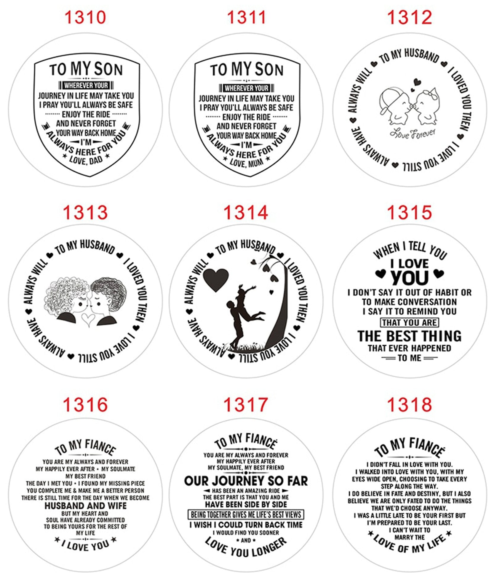 Wooden Timepieces Chronograph Quartz Watches Great Gift for Him-A Loves Gift