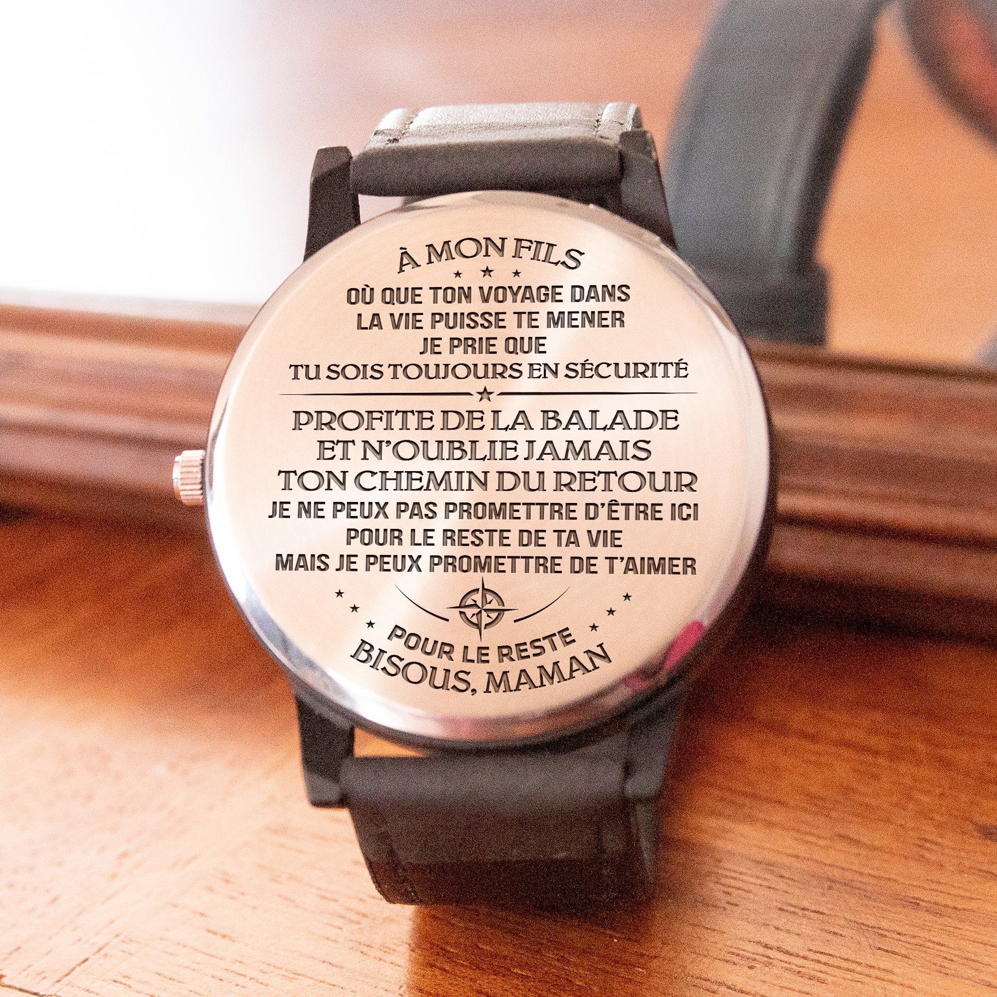 LE FILS À MAMAN - PROFITE DE LA BALADE - BEE WATCH Silver Braun