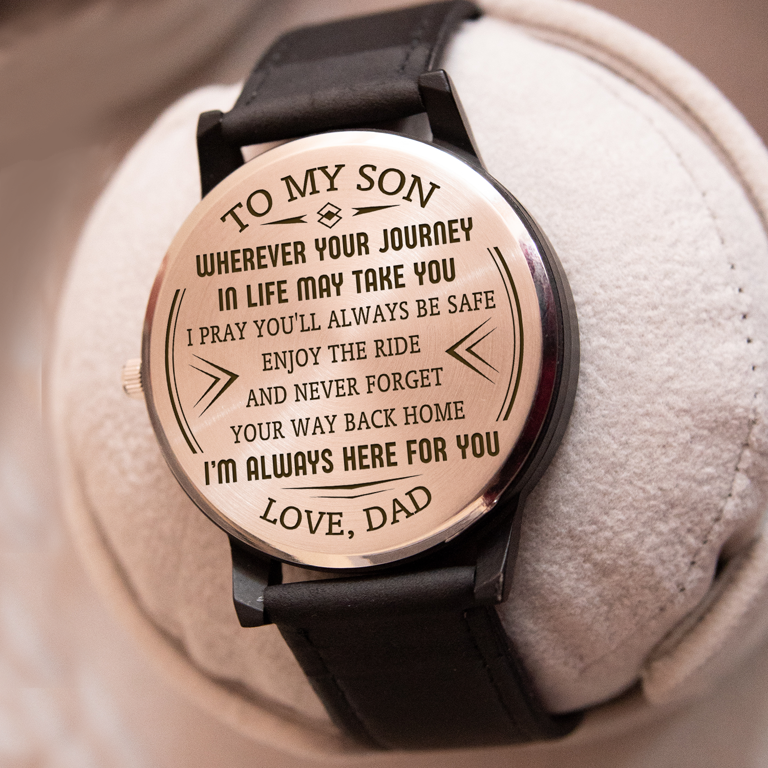 SON DAD - ENJOY THE RIDE - BEE WATCH white blank