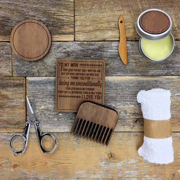 MY MAN - UNCONDITIONALLY - BEARD COMB Default Title