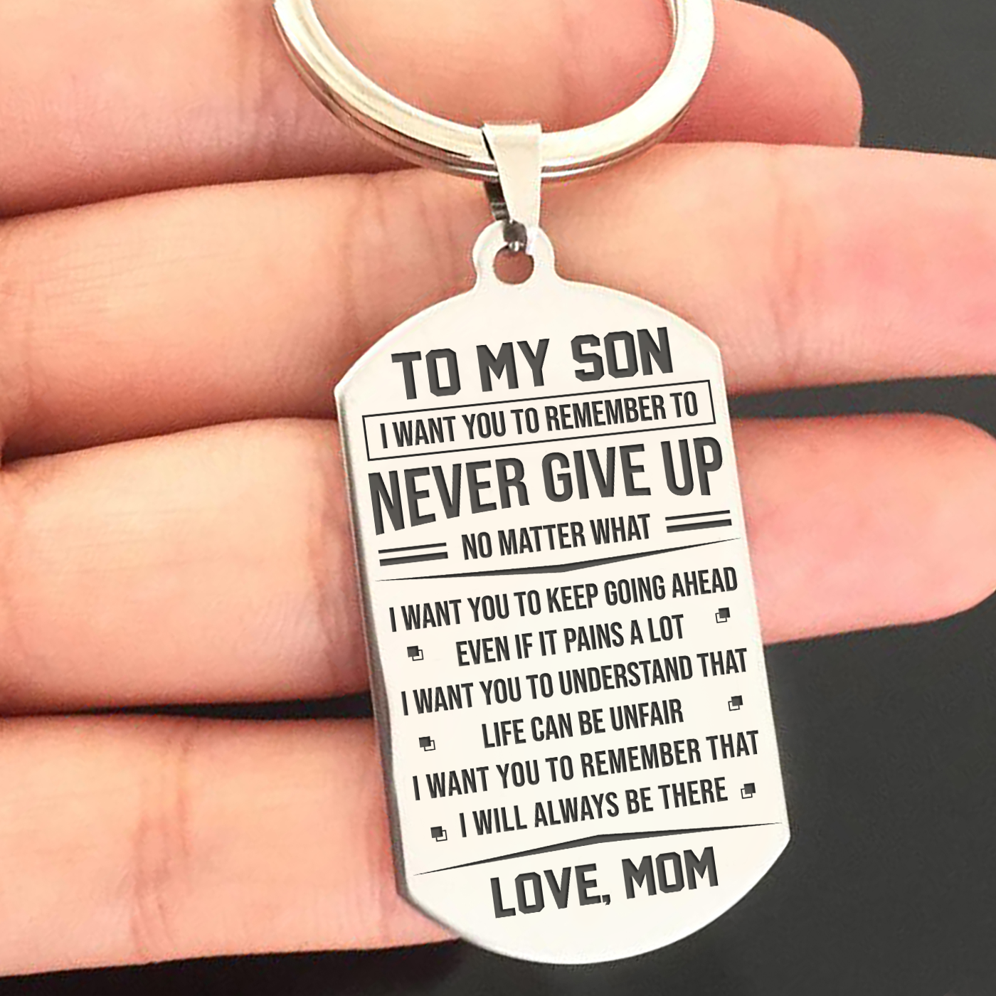 SON MOM - UNFAIR - KEY CHAIN 1