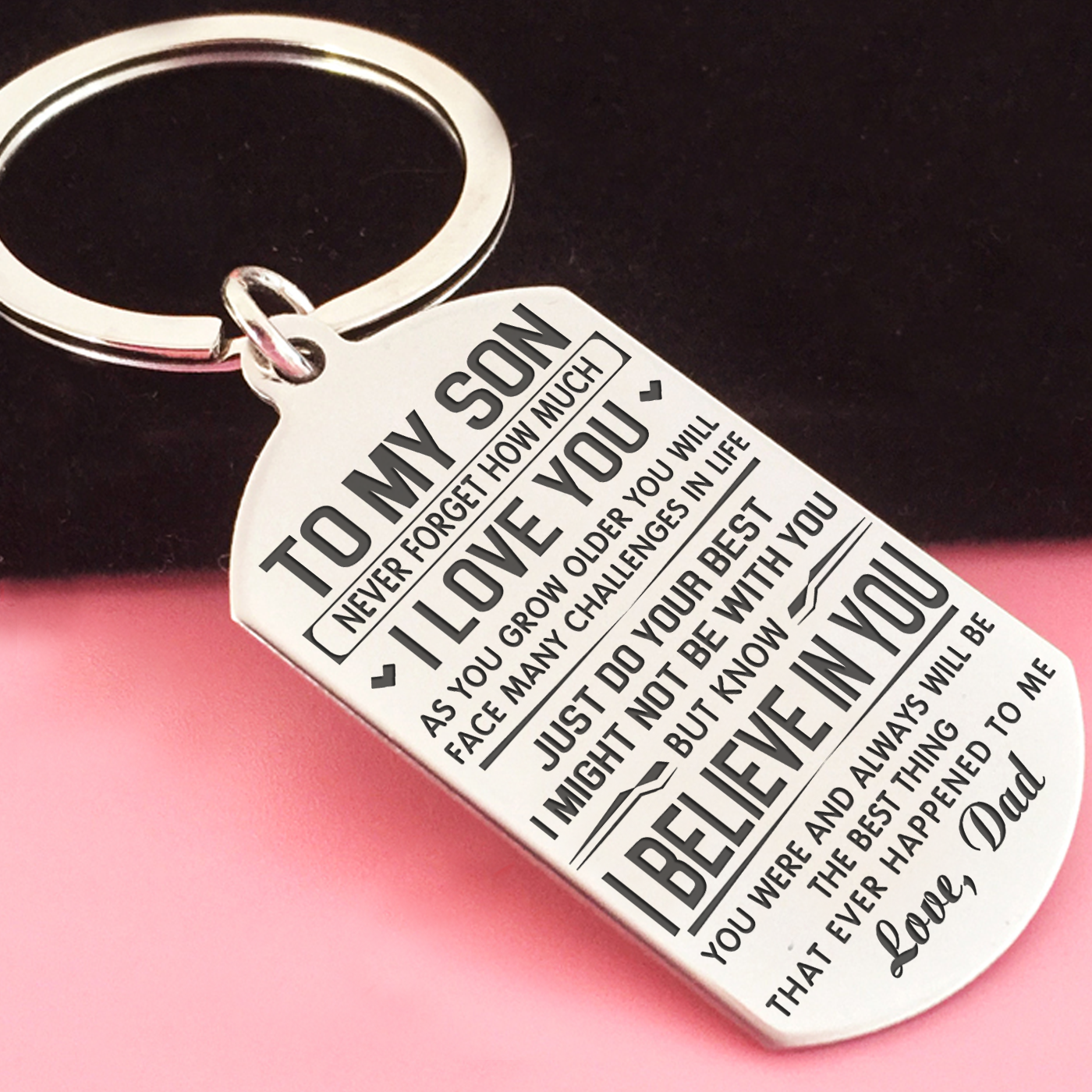 SON DAD - DO YOUR BEST - KEY CHAIN 1