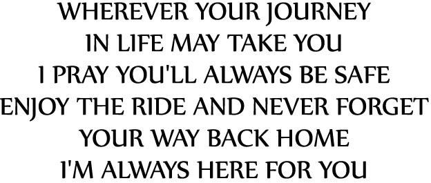 DAUGHTER MUM - ENJOY THE RIDE - VINTAGE JOURNAL-A Loves Gift