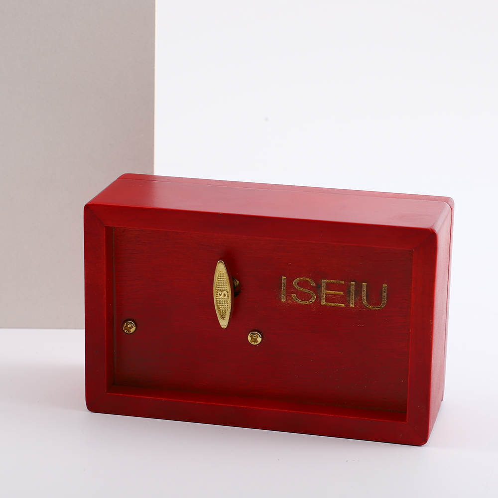 ISEIU Red Musical jewelry boxes gifts