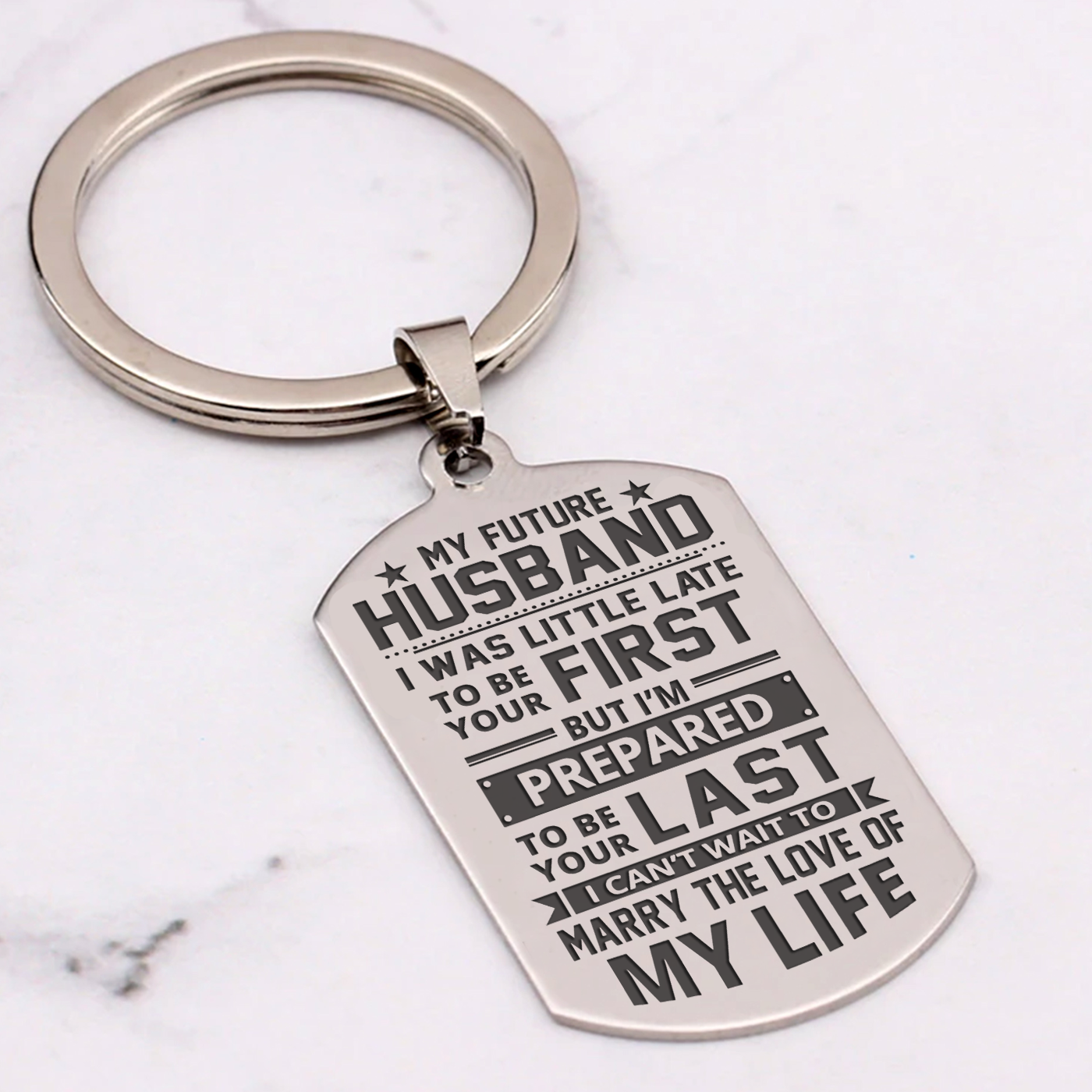MY FUTURE HUSBAND - KEY CHAIN 1-A Loves Gift