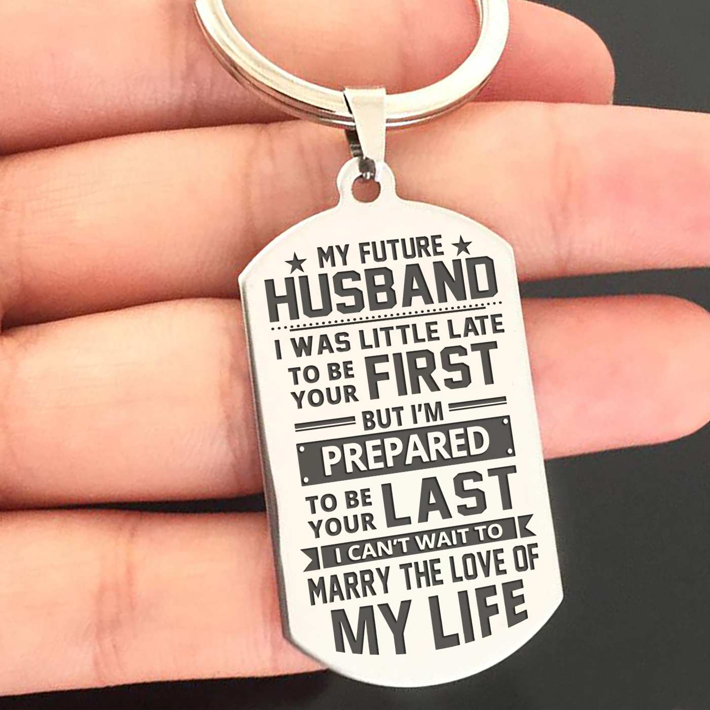 MY FUTURE HUSBAND - KEY CHAIN 1-A Loves Gift