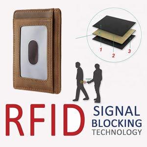 Leather Engraved Slim Card Holder Wallet For Husband With Box Gift-A Loves Gift