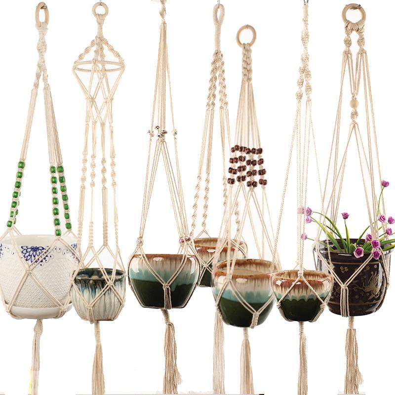 Handmade Macrame Plant Hanger Flower - Hanger For Wall Decoration-A Loves Gift