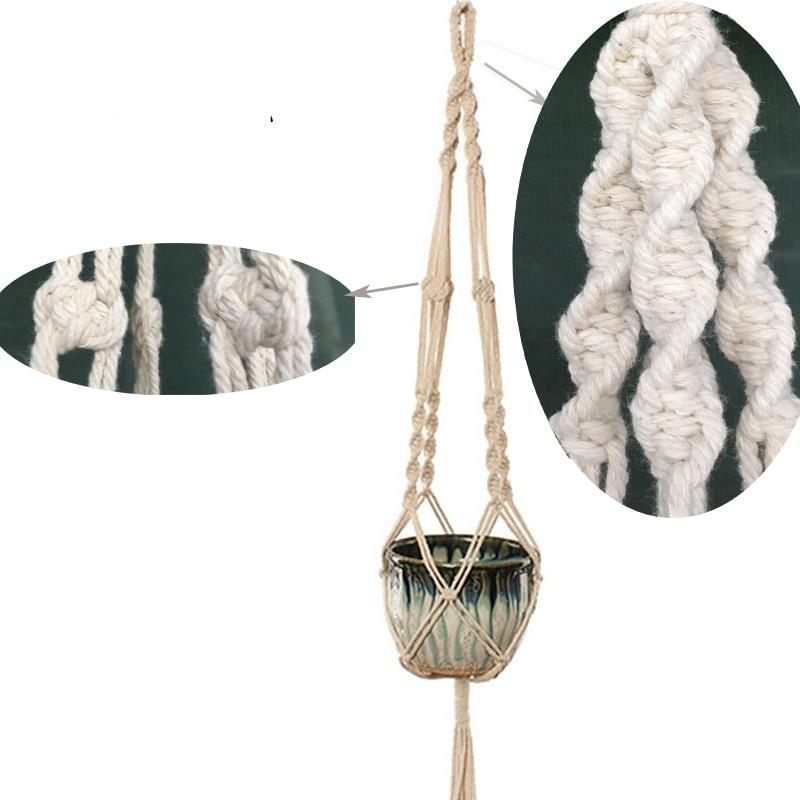 Handmade Macrame Plant Hanger Flower - Hanger For Wall Decoration-A Loves Gift