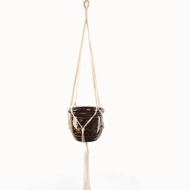 Handmade Macrame Plant Hanger Flower - Hanger For Wall Decoration-A Loves Gift
