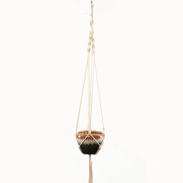 Handmade Macrame Plant Hanger Flower - Hanger For Wall Decoration-A Loves Gift