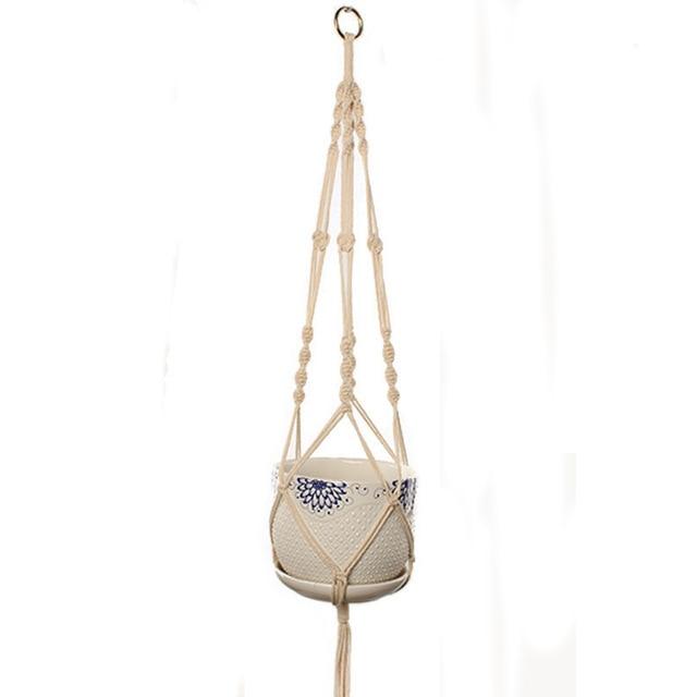 Handmade Macrame Plant Hanger Flower - Hanger For Wall Decoration-A Loves Gift