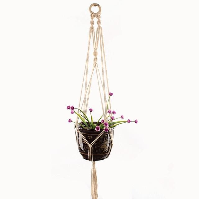 Handmade Macrame Plant Hanger Flower - Hanger For Wall Decoration-A Loves Gift