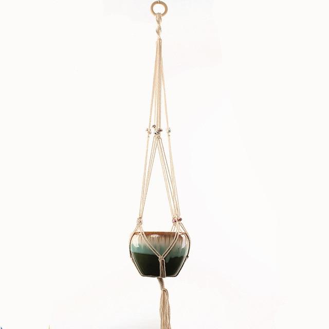 Handmade Macrame Plant Hanger Flower - Hanger For Wall Decoration-A Loves Gift