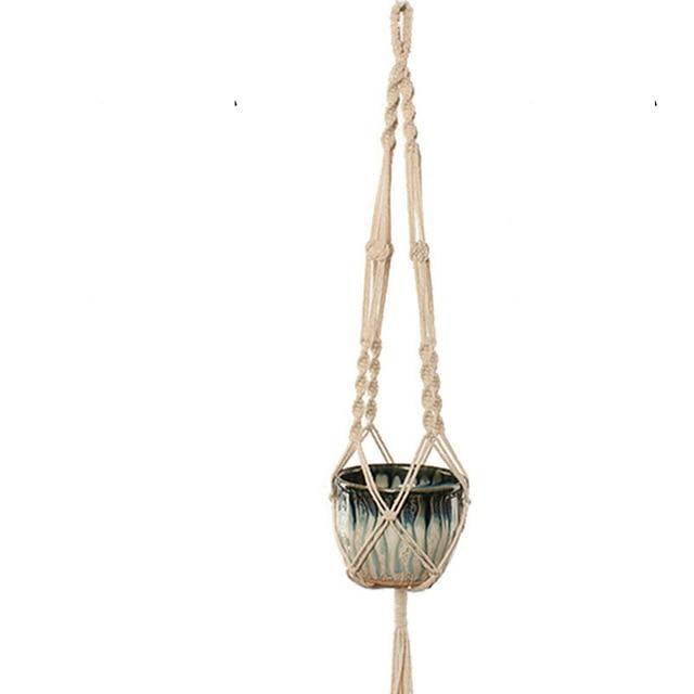 Handmade Macrame Plant Hanger Flower - Hanger For Wall Decoration-A Loves Gift