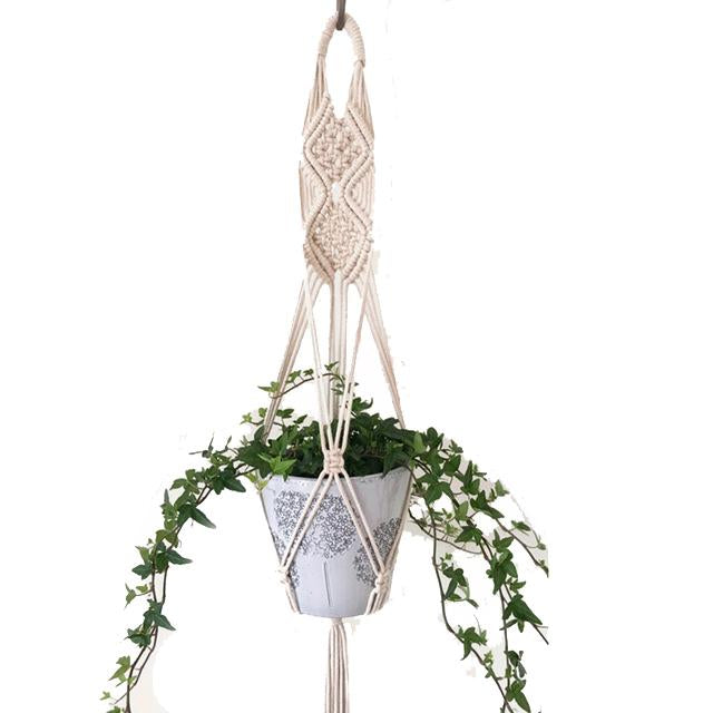 Handmade Macrame Plant Hanger Flower - Hanger For Wall Decoration-A Loves Gift