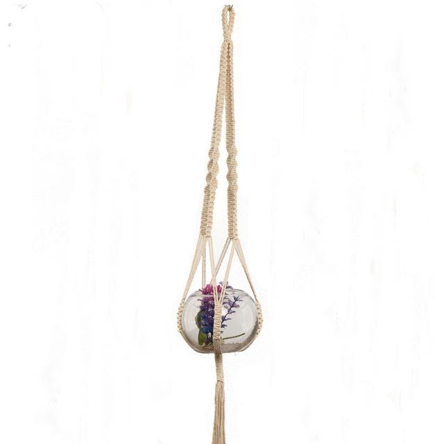 Handmade Macrame Plant Hanger Flower - Hanger For Wall Decoration-A Loves Gift