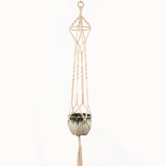 Handmade Macrame Plant Hanger Flower - Hanger For Wall Decoration-A Loves Gift