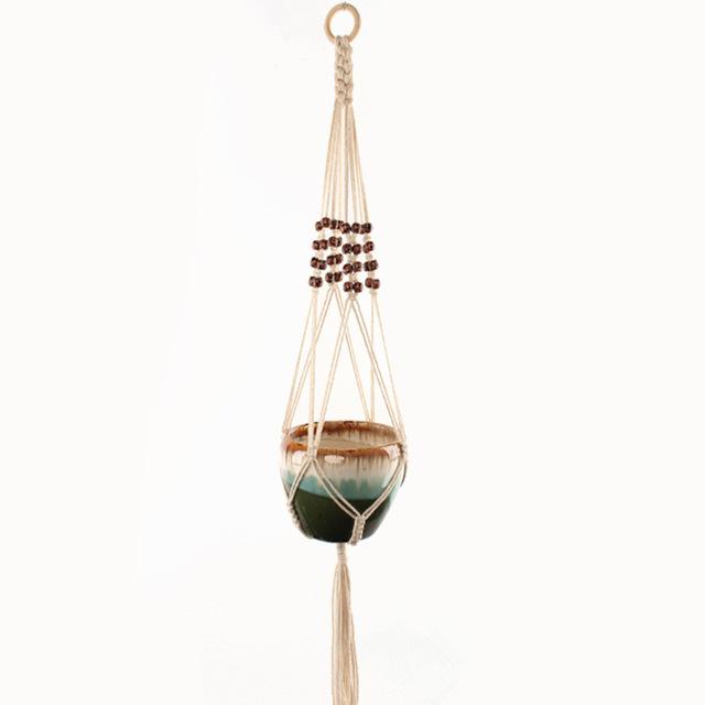 Handmade Macrame Plant Hanger Flower - Hanger For Wall Decoration-A Loves Gift