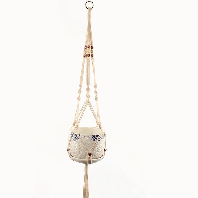 Handmade Macrame Plant Hanger Flower - Hanger For Wall Decoration-A Loves Gift