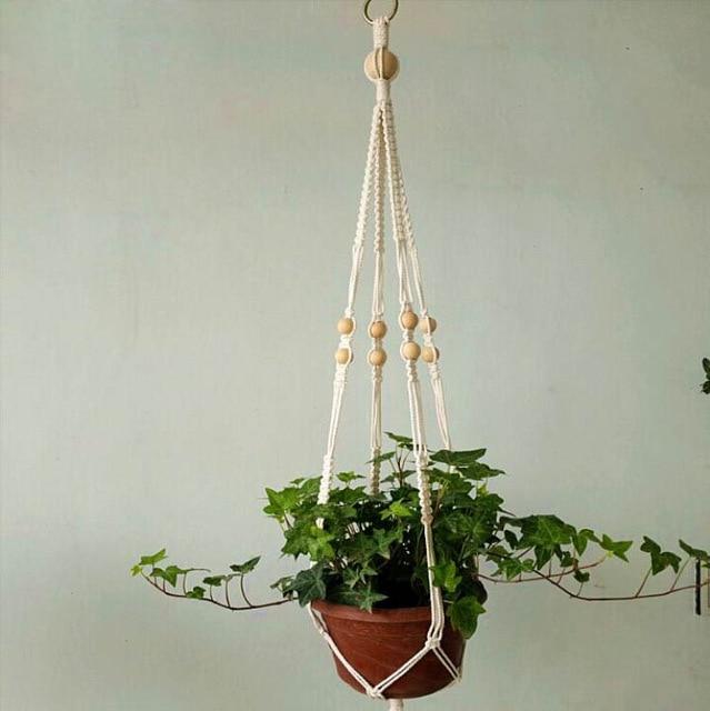 Handmade Macrame Plant Hanger Flower - Hanger For Wall Decoration-A Loves Gift