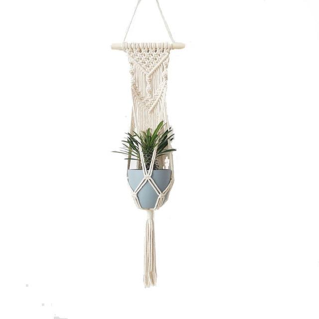 Handmade Macrame Plant Hanger Flower - Hanger For Wall Decoration-A Loves Gift