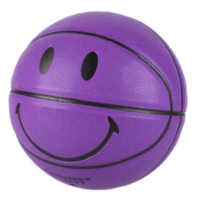Smiley Basketball Face Street Basket Ball Size 5 Professional Match  Basketball Multicolor Gift for Boys PU-A Loves Gift
