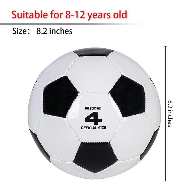 Soccer Ball Sizes 3/4/5 Practice Traditional Soccer Balls for Kids Youth Adults Training Practice Soccer Balls-A Loves Gift