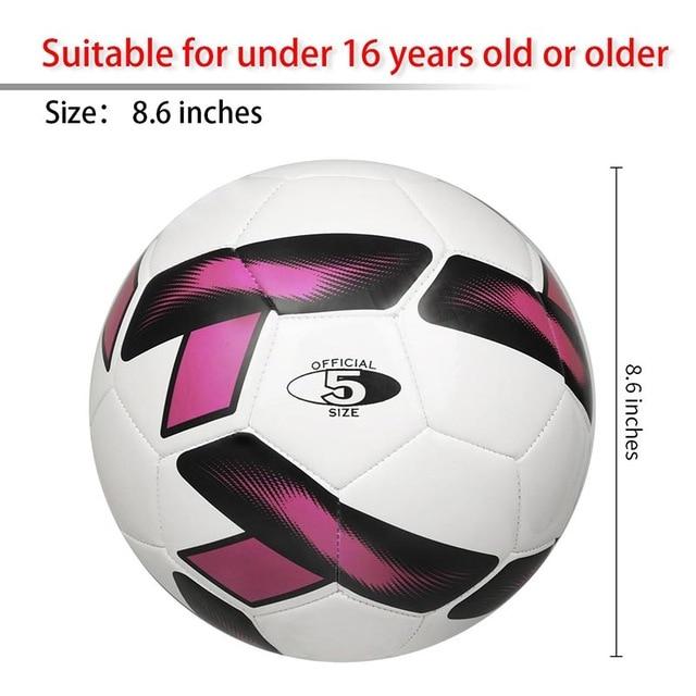 Soccer Ball Sizes 3/4/5 Practice Traditional Soccer Balls for Kids Youth Adults Training Practice Soccer Balls-A Loves Gift