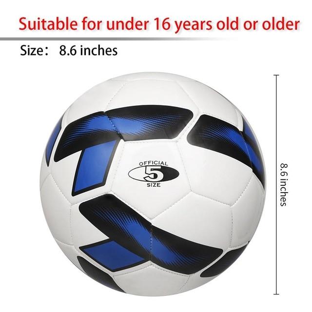 Soccer Ball Sizes 3/4/5 Practice Traditional Soccer Balls for Kids Youth Adults Training Practice Soccer Balls-A Loves Gift