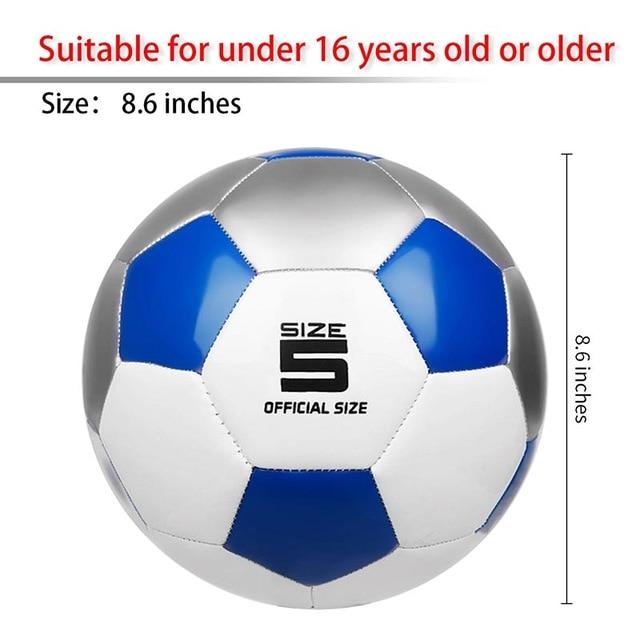 Soccer Ball Sizes 3/4/5 Practice Traditional Soccer Balls for Kids Youth Adults Training Practice Soccer Balls-A Loves Gift